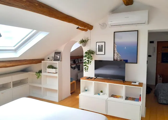 Attico Sul Mare By Smart-home 아파트 *